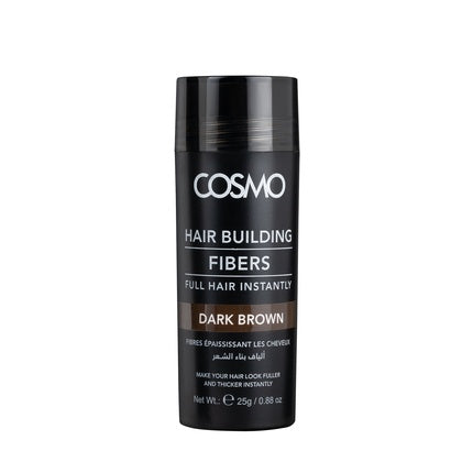 Cosmo Cosmetics Hair Building Fibers Dark Brown 25g