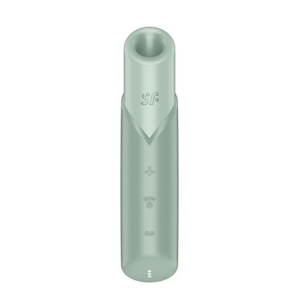 Satisfyer Naughty Kiss Pressure Massager Green