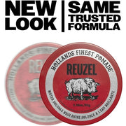 Reuzel Red Pomade Medium Hold High Shine Water Soluble Pomade for Men