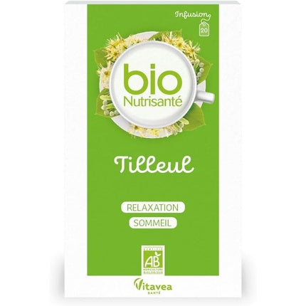 Nutrisante Organic Infusion Lime 20 Sachets