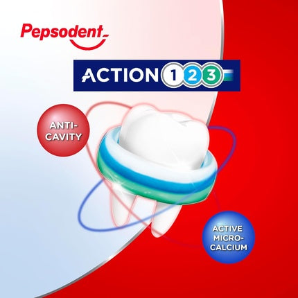 Pepsodent Toothpaste 125ml Complete Protection Round Protection Big Pack 125ml