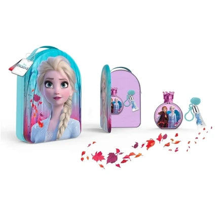 Air Val Disney Frozen Ii Eau De Toilette Spray 100 Ml Set With Lip Gloss And Backpack