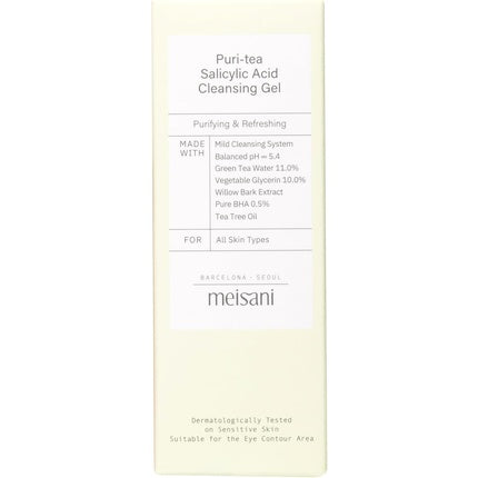 Mini Puri-Tea Salicylic Acid Cleansing Gel