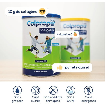 Colprpur Hydrolyzed Collagen Powder with Vitamin C for Bone Comfort