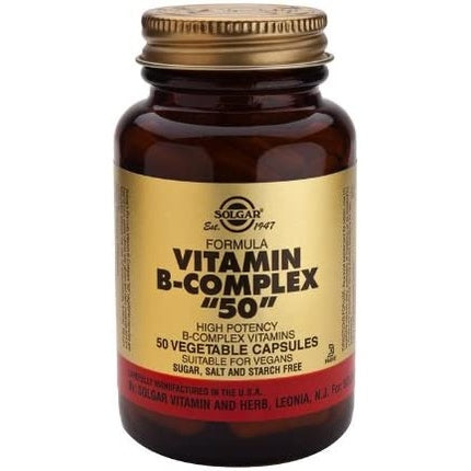 Solgar B-Complex 50 50 Capsules