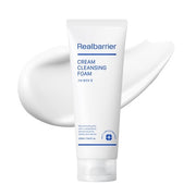 Real Barrier Cream Cleansing Foam Tube Gentle Sulfate-Free Amino Acid
