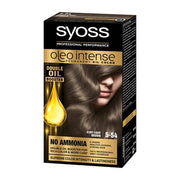 Syoss Color Oleo Intense 554 Light Ash Brown Hair Color