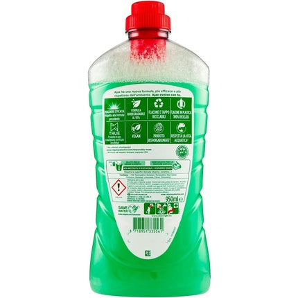 Ajax Floor Detergent Freshness and Cleanliness Cleaner Lemon 950ml