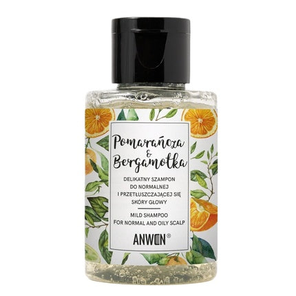Anwen Delicate Shampoo For Normal And Oily Scalp Orange & Bergamot, 50 Ml