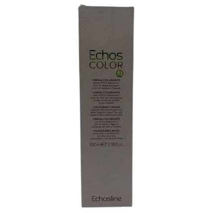 Echosline 6.74 Organic Green Tea Hair Dye without PPD and Resorcinol - Dark Blonde Brown Copper