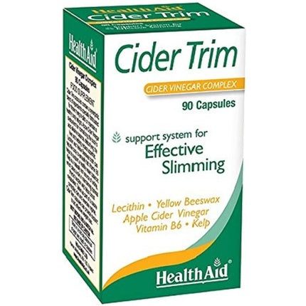 Healthaid Cider Trim - Lecithin, Apple Cider Vinegar - 90 Capsules