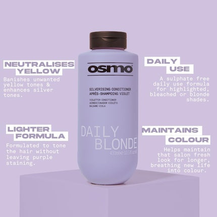 Osmo Daily Blonde Silverising Conditioner Purple Conditioner