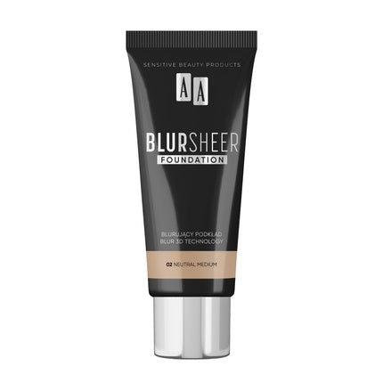 Aa Blur Sheer Foundation 02 Neutral Medium 30ml