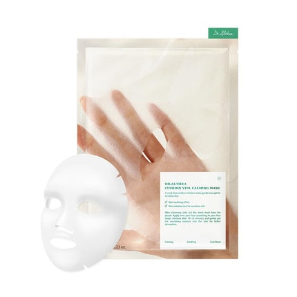 Dralthea Cushion Veil Calming Mask Cooling Mask to Help Reduce Redness
