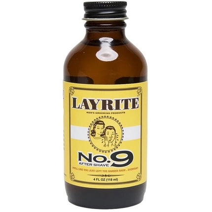 Layrite No.9 Bay Rum Aftershave 118ml Cooling Invigorating Soothing