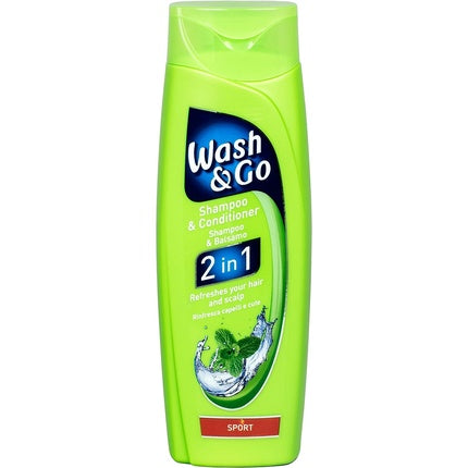 Wash & Go 2 in 1 Sport Shampoo & Conditioner 200ml