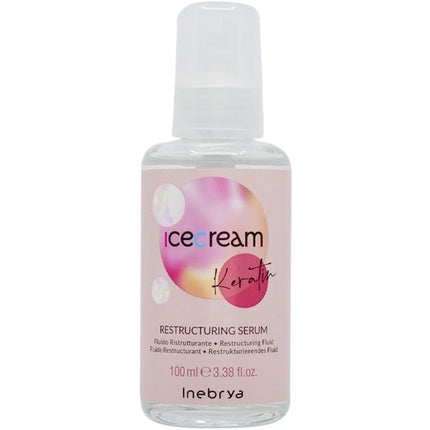 Inebrya Ice Cream Keratin Restructuring Serum 100ml