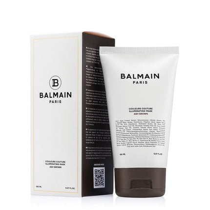 Balmain Hair Couleurs Couture Illuminating Mask - Ash Brown - 150 Ml