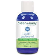 Clean + Easy Calm Azulene Oil Post Waxing Care Solution for Sensitive Skin 2oz