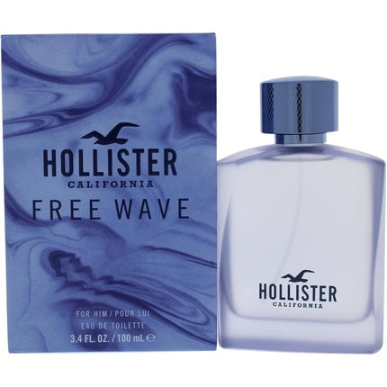 Free Wave For Him by Hollister Eau De Toilette Spray 100ml