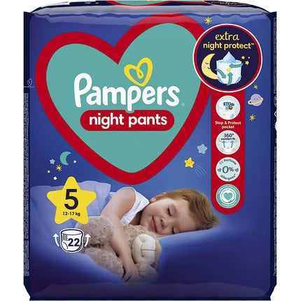 Pampers Night Pants Diapers Size 5 22 Pieces 12kg-17kg
