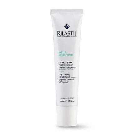 Rilastil Aqua Sensitive Light Cream 40ml Transparent White