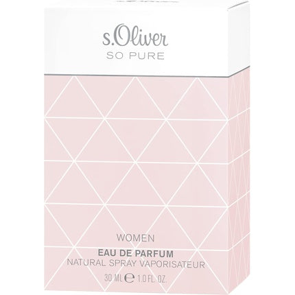 S.Oliver So Pure Femme Eau De Parfum 30ml
