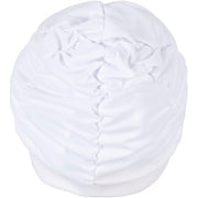 Fashy Women's Fabric Bathing Swim Cap White