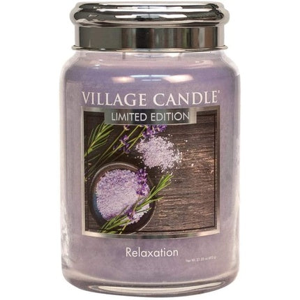 Village Scented Candle Spa Collection "Relaxation" | French Lavender Iris Rosemary
