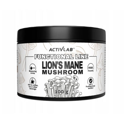 Activlab Lion's Mane Mushroom 100 Grams