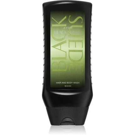 Avon Black Suede Real 2-in-1 Shower Gel and Shampoo for Men - 250 ml
