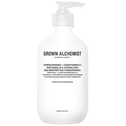 Grown Alchemist Panthenol B5 Hydrolyzed Baobab Protein Pomegranate Strengthening Conditioner