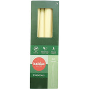 Bolsius Taper Candles Set Of 24, Size: 5x2.4 Cm, Color: Cream, Top Quality
