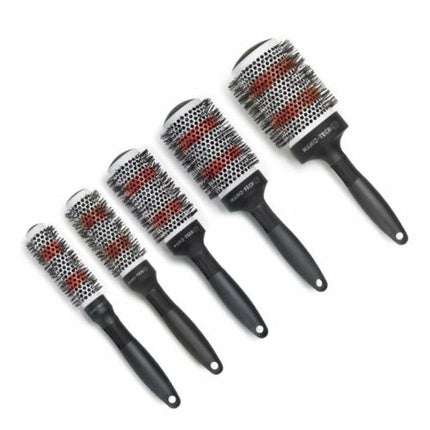Hairdresser Round Brush Hairbrush Ceramic Ionic Ceramic Brush