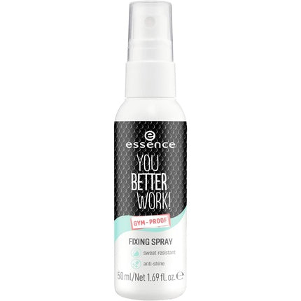 Essence Cosmetics You Better Work! Fixing Spray Waterproof Setting Mist 50ml