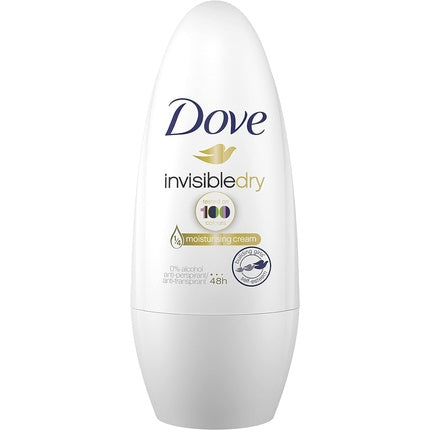 Dove Invisible Dry Roll-On Deodorant Antiperspirant 50ml