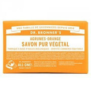 Dr Bronner's Citrus Orange Bar Soap 140g