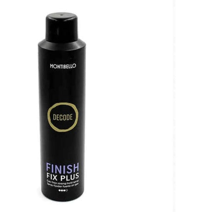 Montibello Decode Finish Fix Plus Strong Hold Gas-Free Spray 250ml