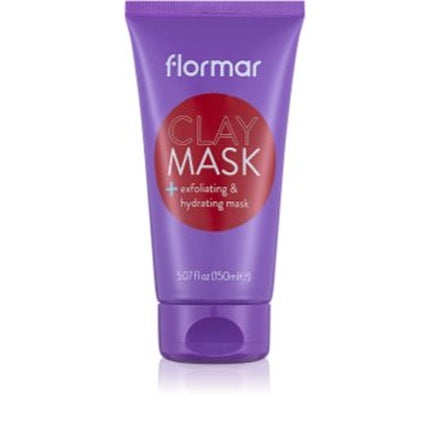 Flormar Clay Mask 150 Ml - Exfoliating And Cleansing Face Mask With Clay
