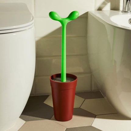 Alessi ASG04 Toilet Brush - Floor Standing Multi Brown