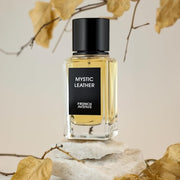 Fragrance World Mystic Leather Eau De Parfum 100ml for Men and Women Arabic Perfumed Water Saffron Amber