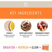 Nip + Fab Vitamin C Fix Brightening Pads for Face with Pomegranate and Coffee Seed Extract 60 Pads 80ml