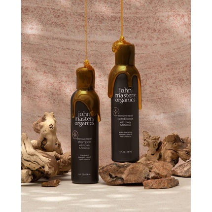 John Masters Organics Intensive Repair Shampoo with Honey & Hibiscus 236ml