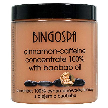 Cinnamon Caffeine Concentrate with Baobab Oil 100% Bingospa