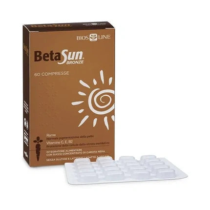 Bios Line Beta Sun Bronze 60 Tablets