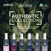Andreia Professional The Gel Polish Solvent and Odor Free Gel Colour G48 Sky Grey