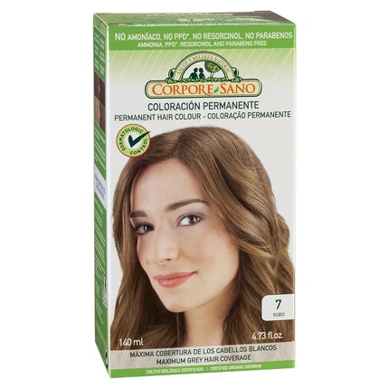 Corpore Corpore Hair Dye 7 Blonde 140ml Organic