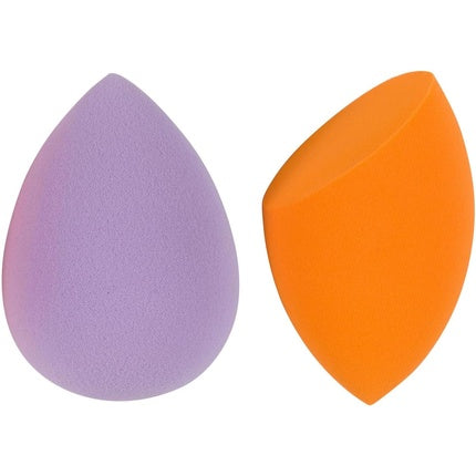Duo Makeup Blending Sponges Lavender and Orange