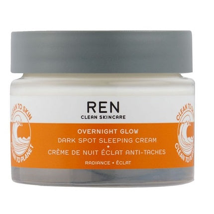 Ren Overnight Glow Dark Spot Sleeping Cream Rich Night Cream 50ml