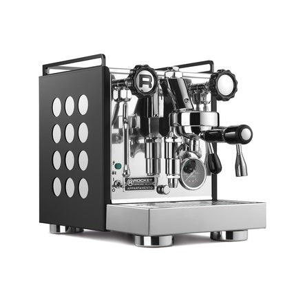 Rocket Appartamento Compact Espresso Machine In Black And White